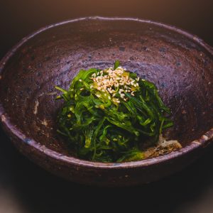 Hiyashi Wakame   (Seaweed Salad)